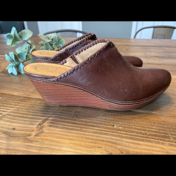Jack Rogers brown Simone Wedge Mule Clogs - Picture 2 of 6